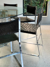 Load image into Gallery viewer, Mid-Century Lucite & Chrome Dining Set