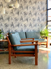 Load image into Gallery viewer, 3 Seater solid wood couch