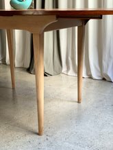Load image into Gallery viewer, Mid-Century Oval, Extendable Dining Table