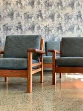 Load image into Gallery viewer, Pair of solid wood occasional chairs