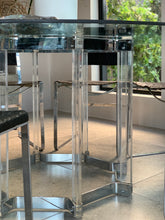 Load image into Gallery viewer, Mid-Century Lucite & Chrome Dining Set