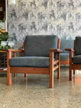 Load image into Gallery viewer, Pair of solid wood occasional chairs