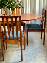 Load image into Gallery viewer, Mid-Century Oval, Extendable Dining Table