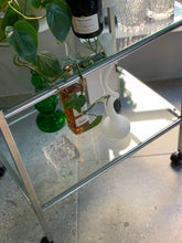 Load image into Gallery viewer, Chrome Drinks Trolley