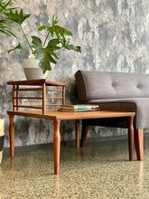 Load image into Gallery viewer, Mid-century two tiered corner table