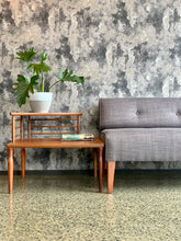 Load image into Gallery viewer, Mid-century two tiered corner table