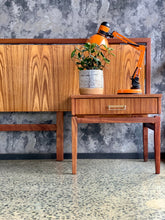 Load image into Gallery viewer, Retro Double Headboard & Pedestals