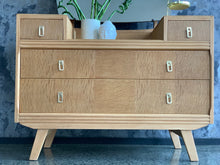 Load image into Gallery viewer, Mid-Century oak dressing table