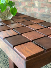 Load image into Gallery viewer, Imbuia Cubist Style Coffee Table