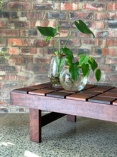 Load image into Gallery viewer, Imbuia Cubist Style Coffee Table