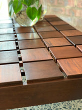 Load image into Gallery viewer, Imbuia Cubist Style Coffee Table