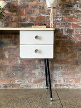 Load image into Gallery viewer, Retro Desk with World Map Detail