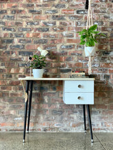 Load image into Gallery viewer, Retro Desk with World Map Detail