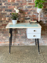 Load image into Gallery viewer, Retro Desk with World Map Detail
