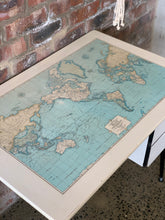 Load image into Gallery viewer, Retro Desk with World Map Detail