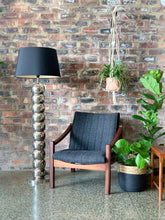 Load image into Gallery viewer, Chrome Modernist Floor Lamp