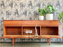 Load image into Gallery viewer, Sapele Mahogany mid-century sideboard