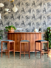 Load image into Gallery viewer, Mid-Century Curved Bar & Stools