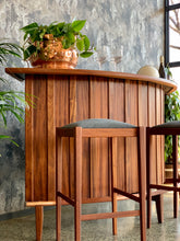 Load image into Gallery viewer, Mid-Century Curved Bar & Stools
