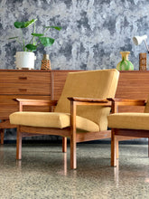 Load image into Gallery viewer, Mid-Century Kiaat Armchairs