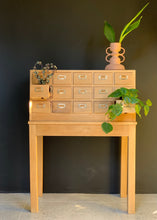 Load image into Gallery viewer, Vintage Library Drawers