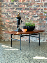 Load image into Gallery viewer, Mid-Century Coffee Table (Steel base)