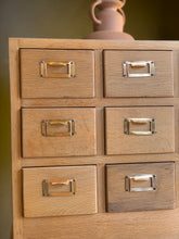 Load image into Gallery viewer, Vintage Library Drawers