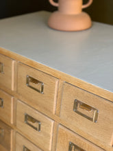 Load image into Gallery viewer, Vintage Library Drawers