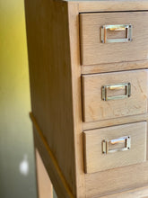 Load image into Gallery viewer, Vintage Library Drawers
