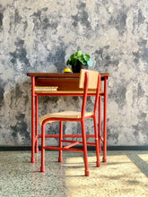 Load image into Gallery viewer, Vintage Children's Desk & Chair