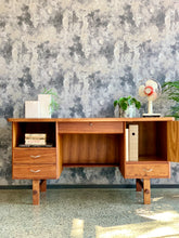 Load image into Gallery viewer, Retro Cubist Style Desk