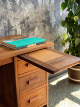 Load image into Gallery viewer, Vintage Solid Wood desk