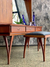Load image into Gallery viewer, Mid-Century Dresser With Stool