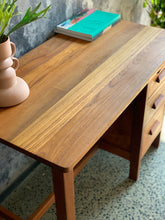 Load image into Gallery viewer, Vintage Solid Wood desk
