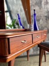 Load image into Gallery viewer, Mid-Century Dresser With Stool