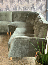Load image into Gallery viewer, Mid-Century Curved Couch