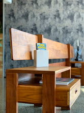 Load image into Gallery viewer, Mid-Century Novocraft Headboard & Pedestals