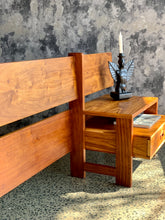 Load image into Gallery viewer, Mid-Century Novocraft Headboard & Pedestals