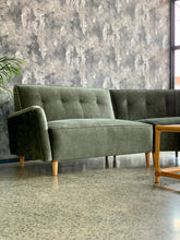 Load image into Gallery viewer, Mid-Century Curved Couch