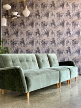 Load image into Gallery viewer, Mid-Century Curved Couch