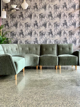 Load image into Gallery viewer, Mid-Century Curved Couch