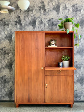 Load image into Gallery viewer, Compact Mid-Century wardrobe made in Sweden