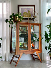 Load image into Gallery viewer, Elegant Vintage Display Cabinet