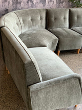 Load image into Gallery viewer, Mid-Century Curved Couch