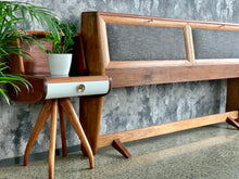 Load image into Gallery viewer, Retro Headboard & Pedestals