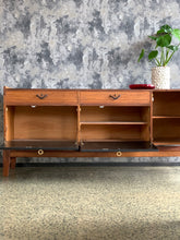 Load image into Gallery viewer, Mid-Century Sideboard in Black & Wood