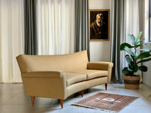 Load image into Gallery viewer, Mid-Century semi-curved Couch