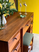 Load image into Gallery viewer, Retro Dresser, Mirror And Stool