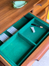 Load image into Gallery viewer, Retro Dresser, Mirror And Stool