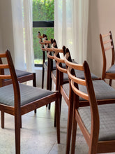 Load image into Gallery viewer, Set of 8 G-Plan Dining Chairs